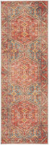 Legacy 856 Crimson Runner Rug - Floorsome - MODERN - LEG - 856 - CRIM - 300X80 - MODERN