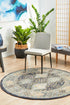 Legacy 857 Navy Round Rug - Floorsome - MODERN - LEG - 857 - NAVY - 150X150 - MODERN