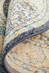 Legacy 857 Navy Round Rug - Floorsome - MODERN - LEG - 857 - NAVY - 150X150 - MODERN