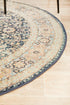 Legacy 858 Midnight Round Rug - Floorsome - MODERN - LEG - 858 - MIDN - 150X150 - MODERN