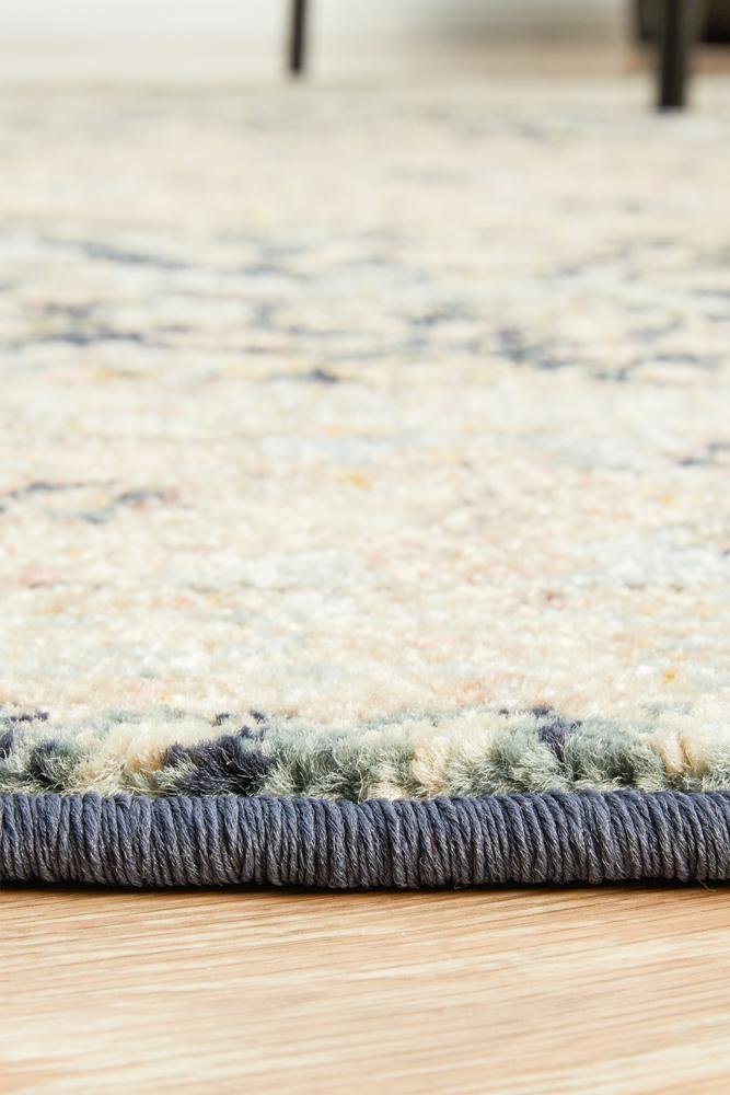 Legacy 858 Midnight Round Rug - Floorsome - MODERN - LEG - 858 - MIDN - 150X150 - MODERN