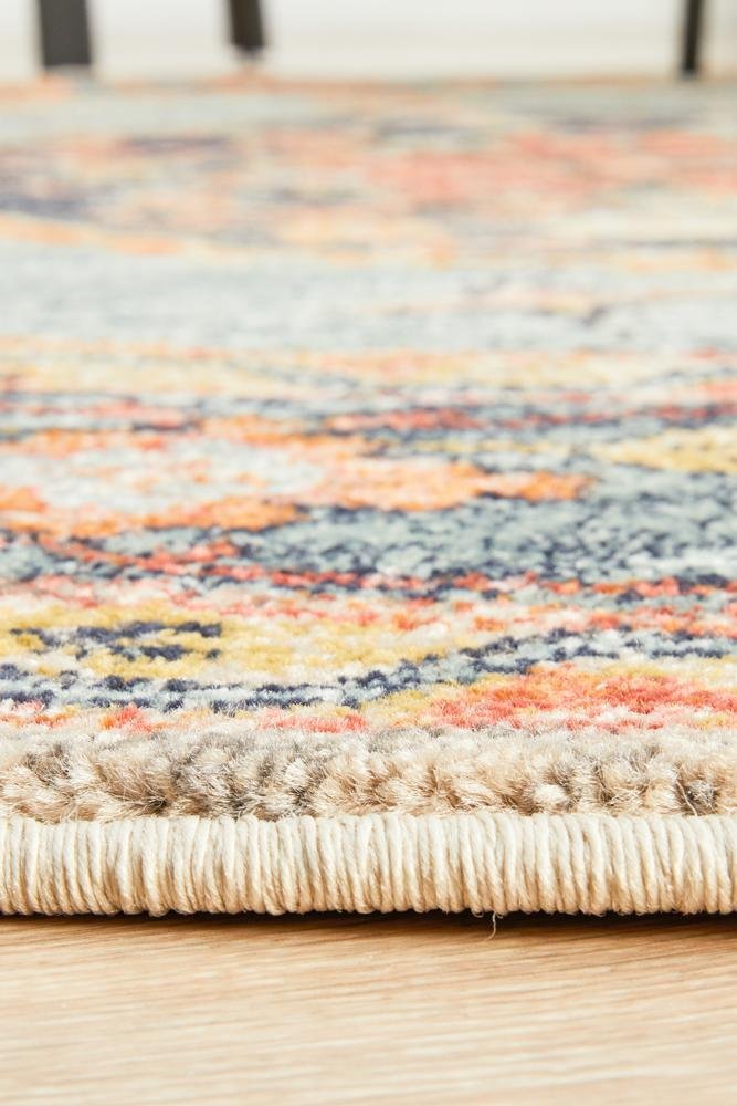 Legacy 862 Rust Round Rug - Floorsome - MODERN - LEG - 862 - RUST - 150X150 - MODERN