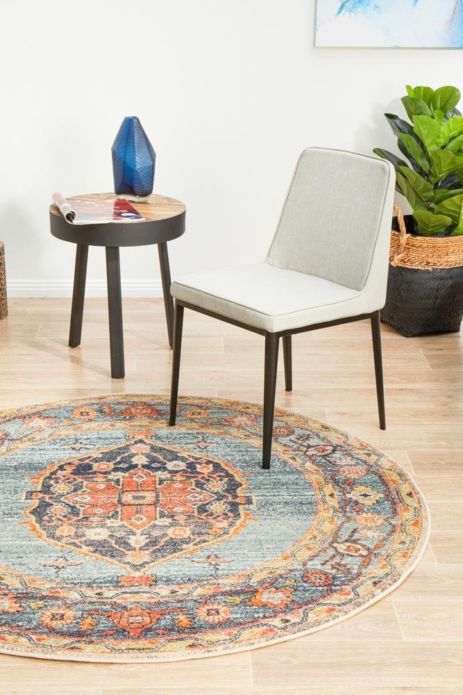 Legacy 862 Rust Round Rug - Floorsome - MODERN - LEG - 862 - RUST - 150X150 - MODERN