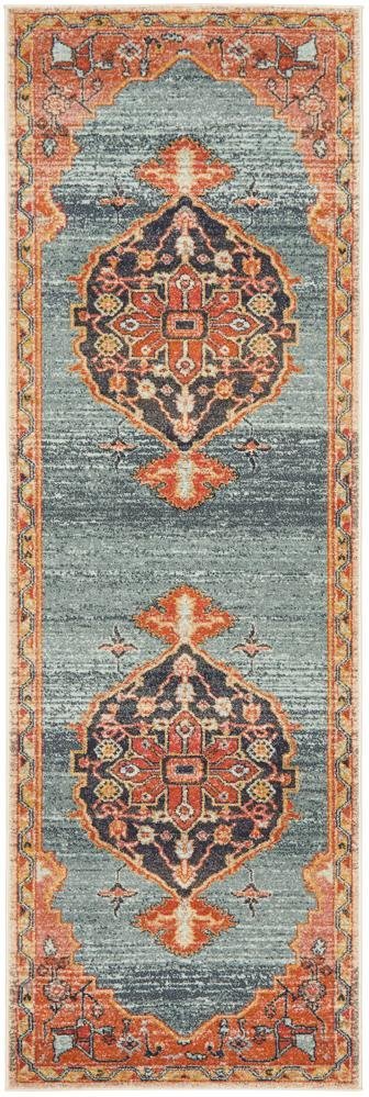 Legacy 862 Rust Runner Rug - Floorsome - MODERN - LEG - 862 - RUST - 300X80 - MODERN
