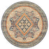 Legacy 863 Navy Round Rug - Floorsome - MODERN - LEG - 863 - NAVY - 150X150 - MODERN