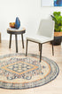 Legacy 863 Navy Round Rug - Floorsome - MODERN - LEG - 863 - NAVY - 150X150 - MODERN