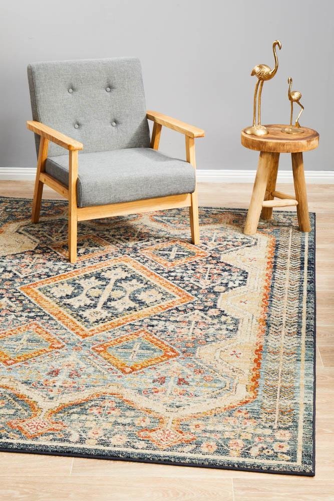 Legacy 863 Navy Rug - Floorsome - MODERN - LEG - 863 - NAVY - 230X160 - MODERN