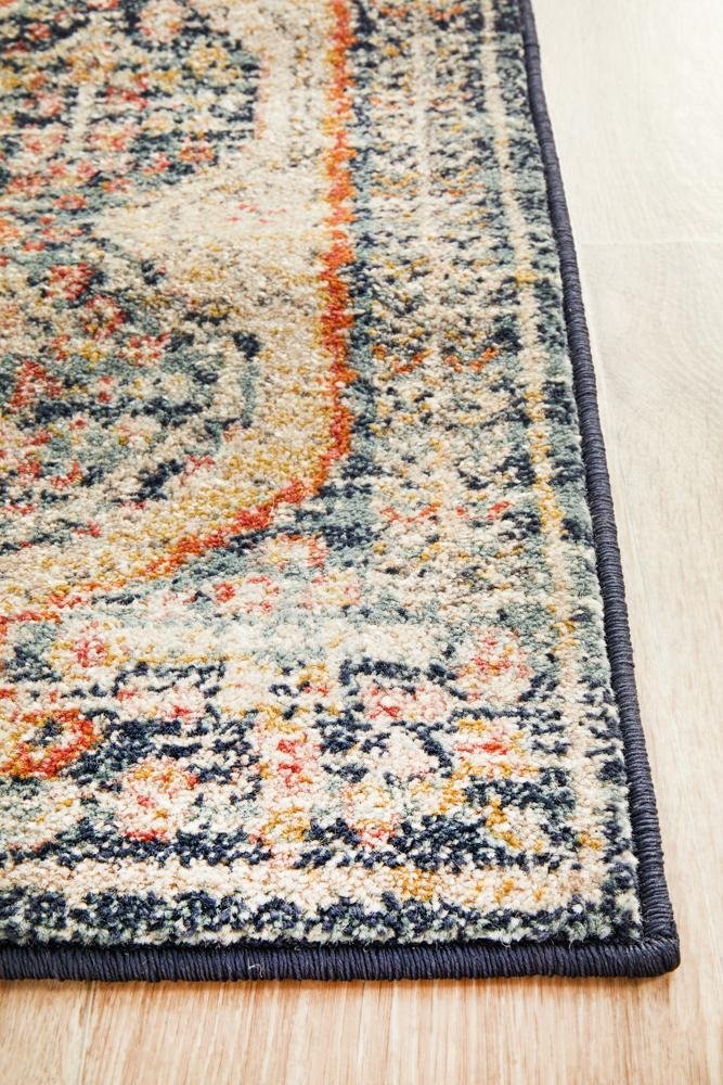 Legacy 863 Navy Runner Rug - Floorsome - MODERN - LEG - 863 - NAVY - 300X80 - MODERN