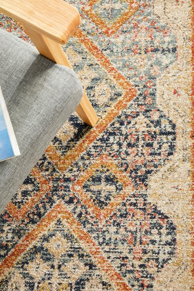 Legacy 863 Navy Runner Rug - Floorsome - MODERN - LEG - 863 - NAVY - 300X80 - MODERN