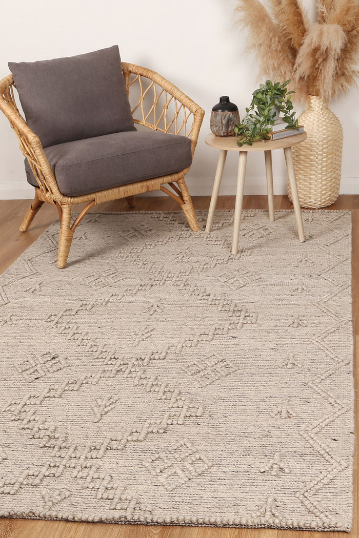 Leilani Boho Chic Ash Rug