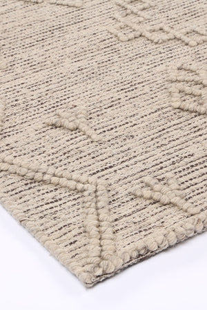 Leilani Boho Chic Ash Rug - Floorsome - Rug
