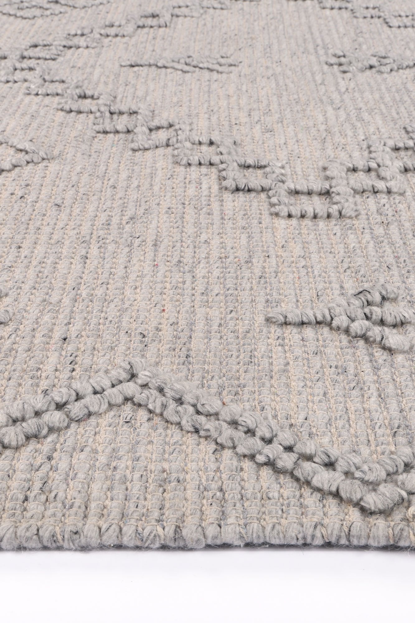 Leilani Boho Chic Grey Rug - Floorsome - Rug - GOA803D5GRE - Rug
