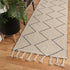 Leilani Diamond Tassel Ash Rug - Floorsome - Rug - GOA803D2ASH - Rug
