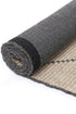 Leilani Diamond Tassel Ash Rug - Floorsome - Rug - GOA803D2ASH - Rug