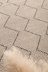 Leilani Diamond Tassel Ash Rug - Floorsome - Rug - GOA803D2ASH - Rug