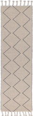 Leilani Diamond Tassel Ash Rug - Floorsome - Rug - GOA803D2ASH - Rug