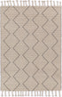 Leilani Diamond Tassel Ash Rug - Floorsome - Rug - GOA803D2ASH - Rug