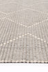 Leilani Diamond Tassel Grey Rug - Floorsome - Rug