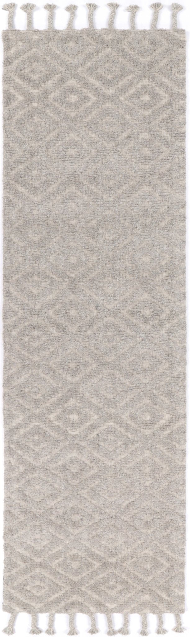 Leilani Plush Diamond Grey Rug - Floorsome - Rug - GOA803D4GRE - Rug