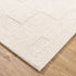 Les Nomades Checkered Cream Wool Rug - LES23 - Floorsome - Area Rug - LESM16023 - Area Rug