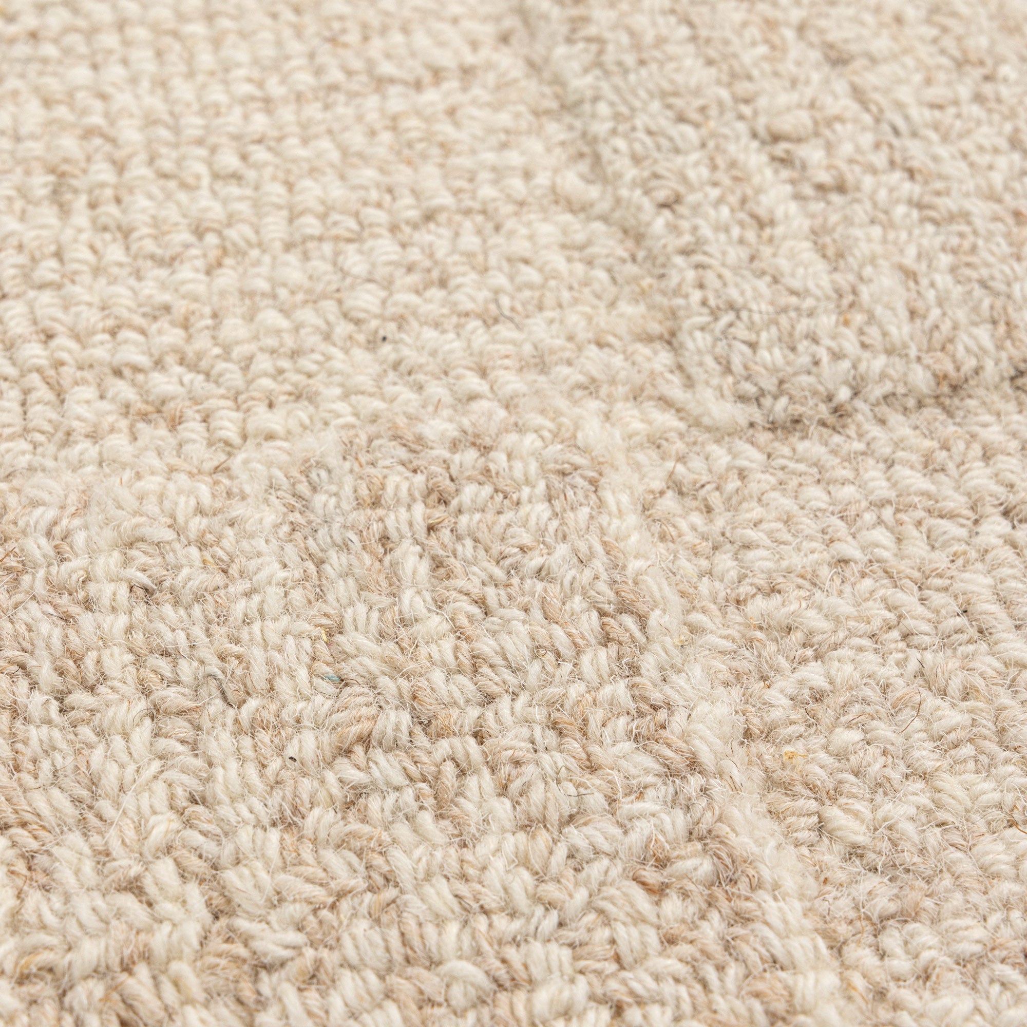 Les Nomades Checkered Cream Wool Rug - LES23 - Floorsome - Area Rug - LESM16023 - Area Rug