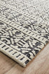Levi Adonis Ivory Black Rug - Floorsome - MODERN - LEV - 361 - IVO - 225X155 - MODERN