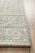 Levi Lucy Blue Green Rug - Floorsome - MODERN - LEV - 361 - BLUE - 225X155 - MODERN