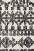 Levi Yasmin Ivory Black Rug - Floorsome - MODERN - LEV - 363 - IVO - 225X155 - MODERN