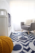 Little Portico's Sea Blue Objects Navy and White Kids Mat - Floorsome - Kids - LPPLROBJT120179 - Kids