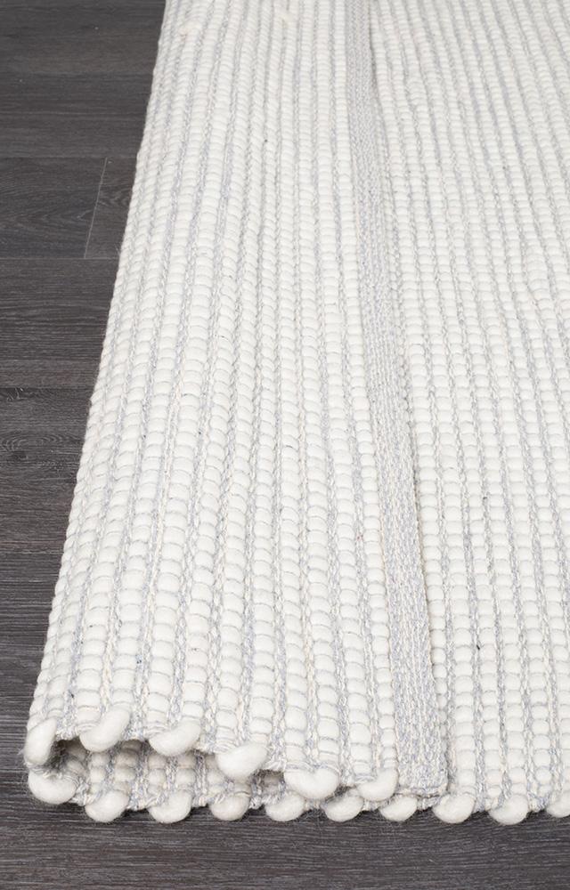 Loft Stunning Wool Grey Rug - Floorsome - Modern - LFT - GREY - 165X115 - Modern