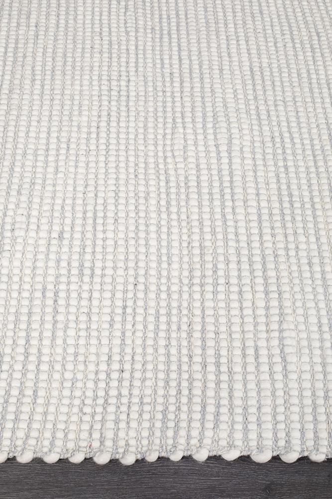 Loft Stunning Wool Grey Rug - Floorsome - Modern - LFT - GREY - 165X115 - Modern