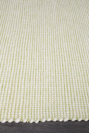 Loft Stunning Wool Pistachio Rug - Floorsome - Modern