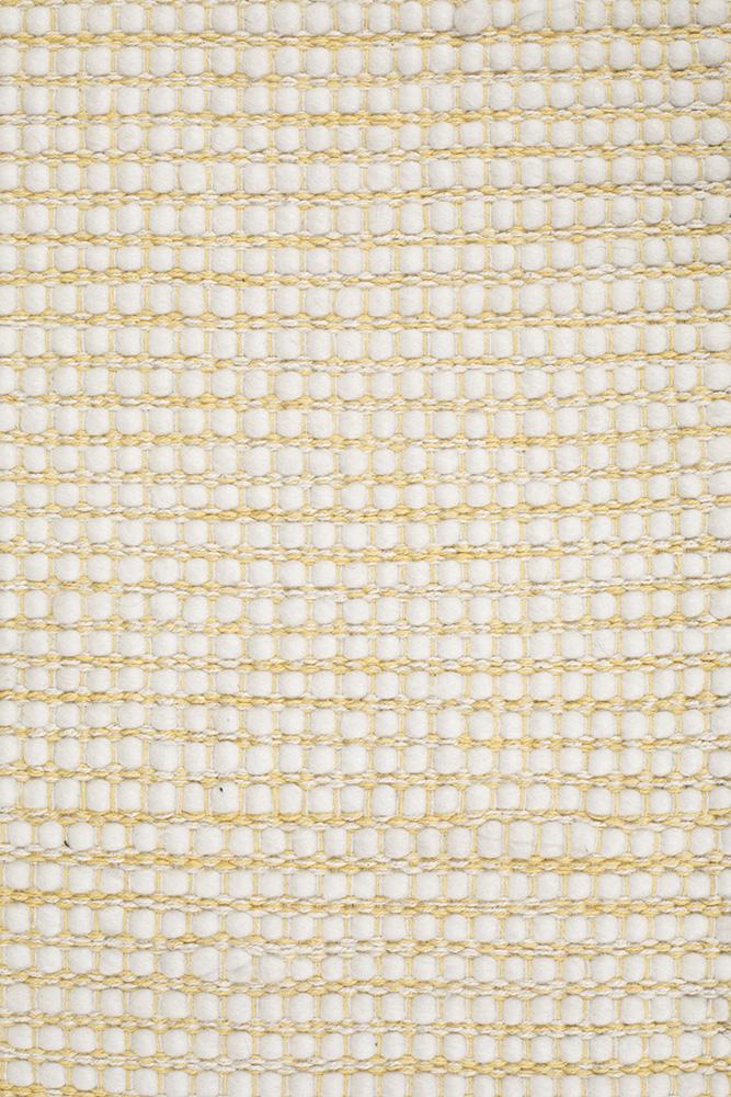 Loft Stunning Wool Yellow Rug - Floorsome - Modern - LFT - YEL - 165X115 - Modern
