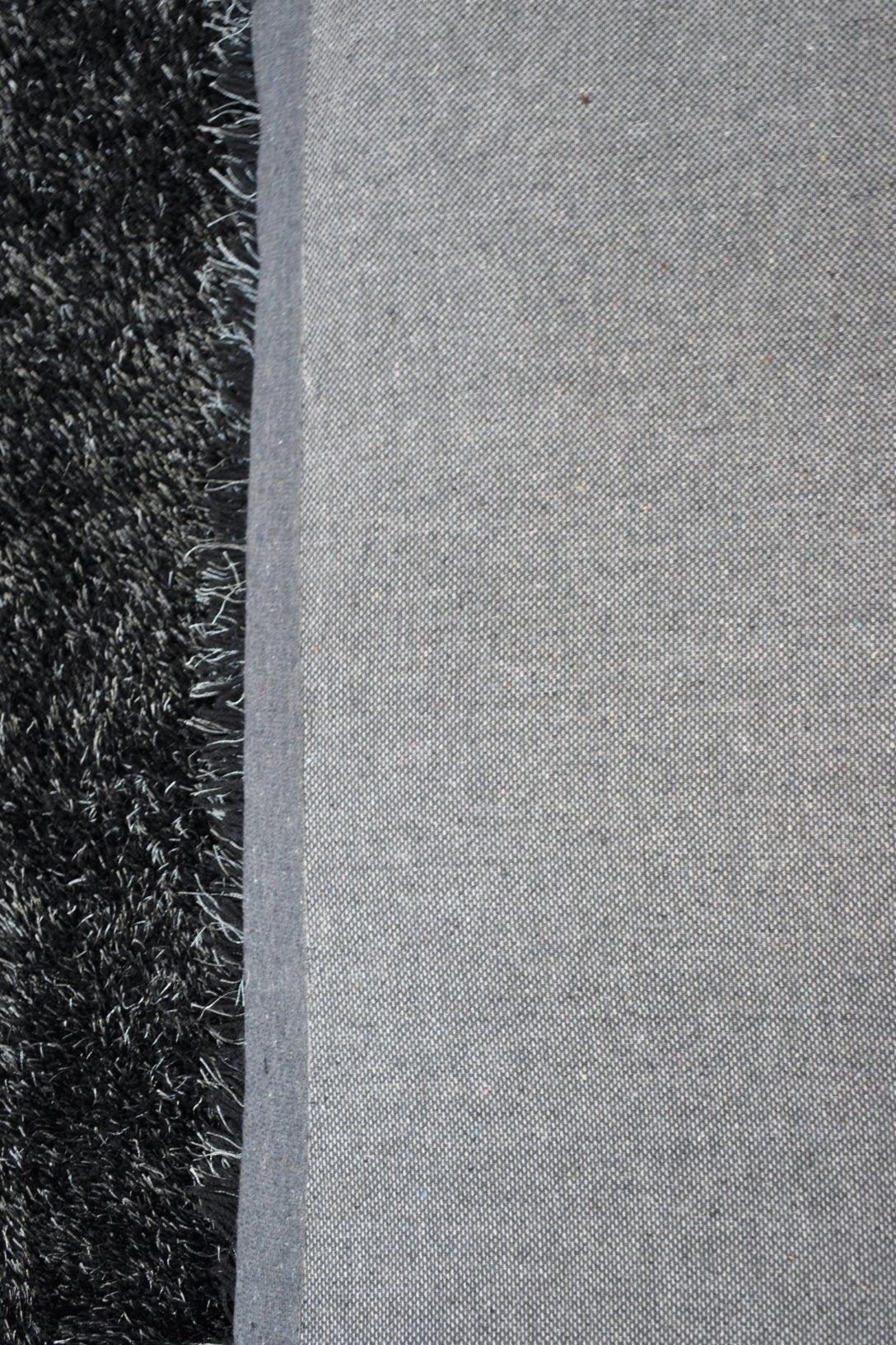Logan Dark Grey Rug - Floorsome - Shag - TATIANA - DK - GREY - 60X90 - Shag