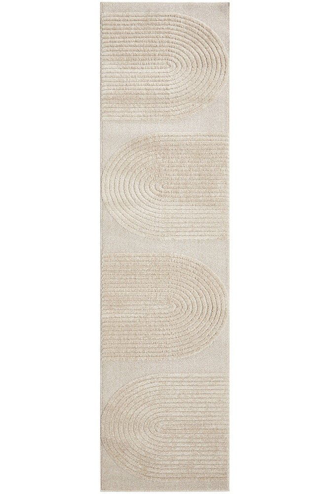 Lotus Abbey Beige Rug - Floorsome - Lotus Collection - LOT - ABBEY - BEIGE - 300X80 - Lotus Collection