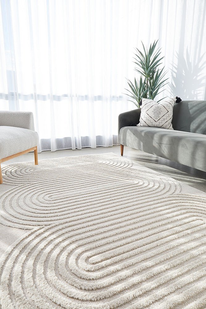 Lotus Carl Beige Rug - Floorsome - Lotus Collection - LOT - CARL - BEIGE - 230X160 - Lotus Collection