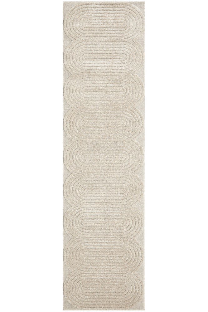 Lotus Carl Beige Rug - Floorsome - Lotus Collection - LOT - CARL - BEIGE - 300X80 - Lotus Collection