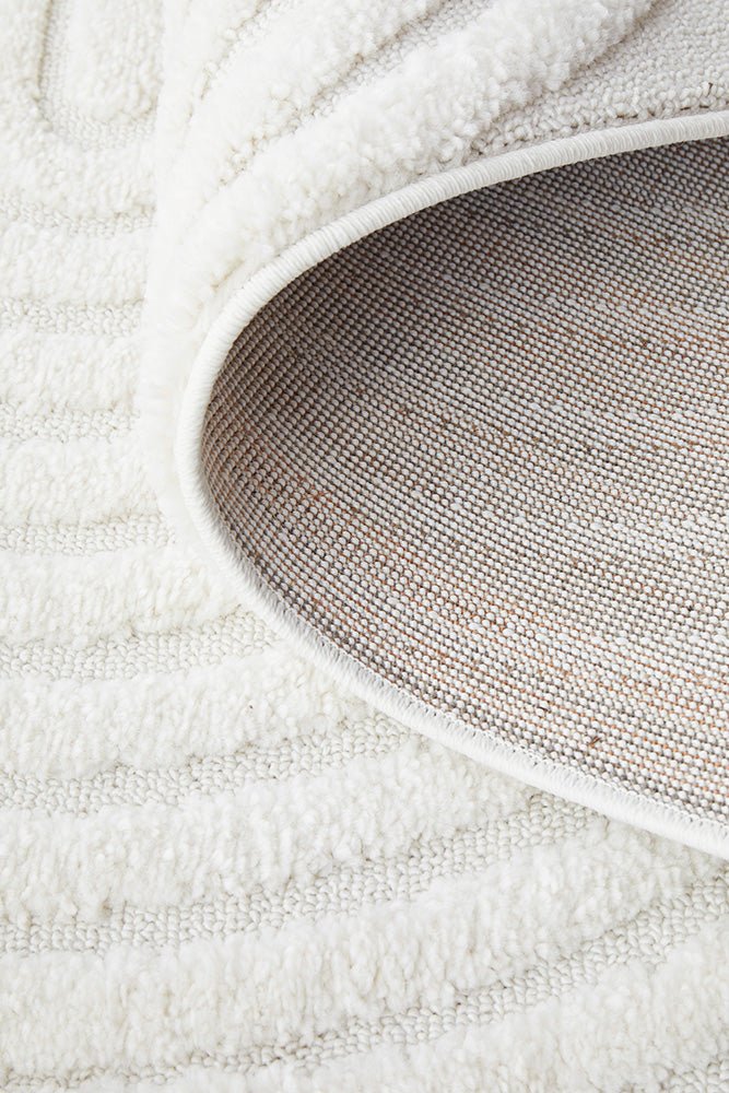 Lotus Carl White Runner Rug - Floorsome - Lotus Collection - LOT - CARL - WHITE - 300X80 - Lotus Collection
