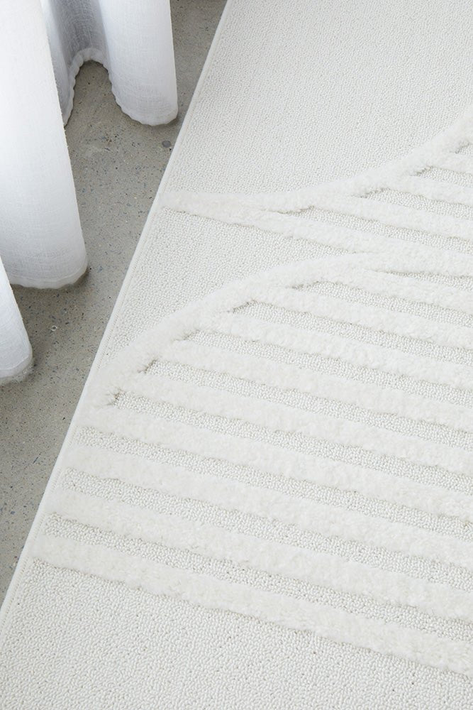 Lotus Leo White Rug - Floorsome - Lotus Collection - LOT - LEO - WHITE - 230X160 - Lotus Collection