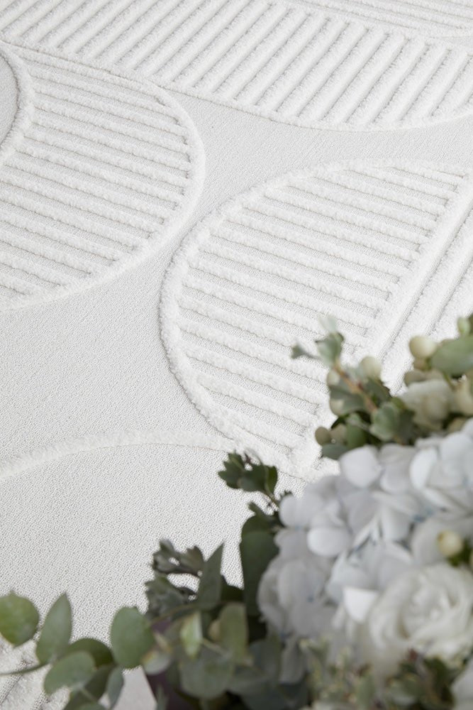 Lotus Leo White Rug - Floorsome - Lotus Collection - LOT - LEO - WHITE - 230X160 - Lotus Collection