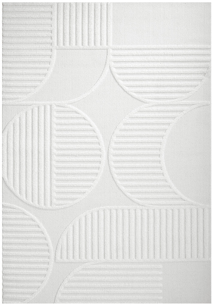 Lotus Leo White Rug - Floorsome - Lotus Collection - LOT - LEO - WHITE - 230X160 - Lotus Collection