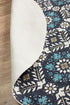 Lunar 419 Printed Blue - Floorsome - Modern - LUN - 419 - BLU - 120X120 - Modern