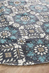 Lunar 419 Printed Blue - Floorsome - Modern - LUN - 419 - BLU - 120X120 - Modern