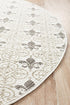 Lunar 421 Printed Silver - Floorsome - Modern - LUN - 421 - SIL - 120X120 - Modern