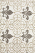 Lunar 421 Printed Silver - Floorsome - Modern - LUN - 421 - SIL - 120X120 - Modern