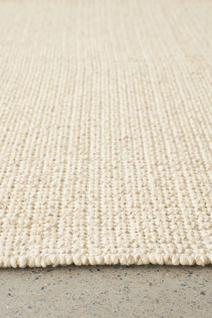 Madras Parker Cream Runner Rug - Floorsome - Madras Collection