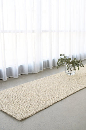 Madras Parker Cream Runner Rug - Floorsome - Madras Collection