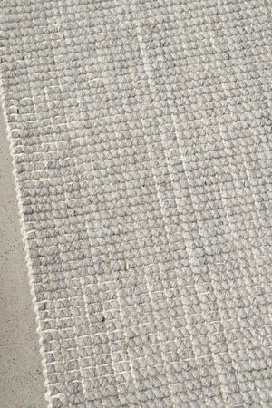 Madras Parker Dove Runner Rug - Floorsome - Madras Collection