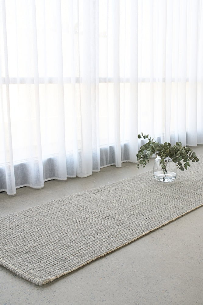 Madras Parker Dove Runner Rug - Floorsome - Madras Collection - MAD - PARKER - DOV - 300X80 - Madras Collection