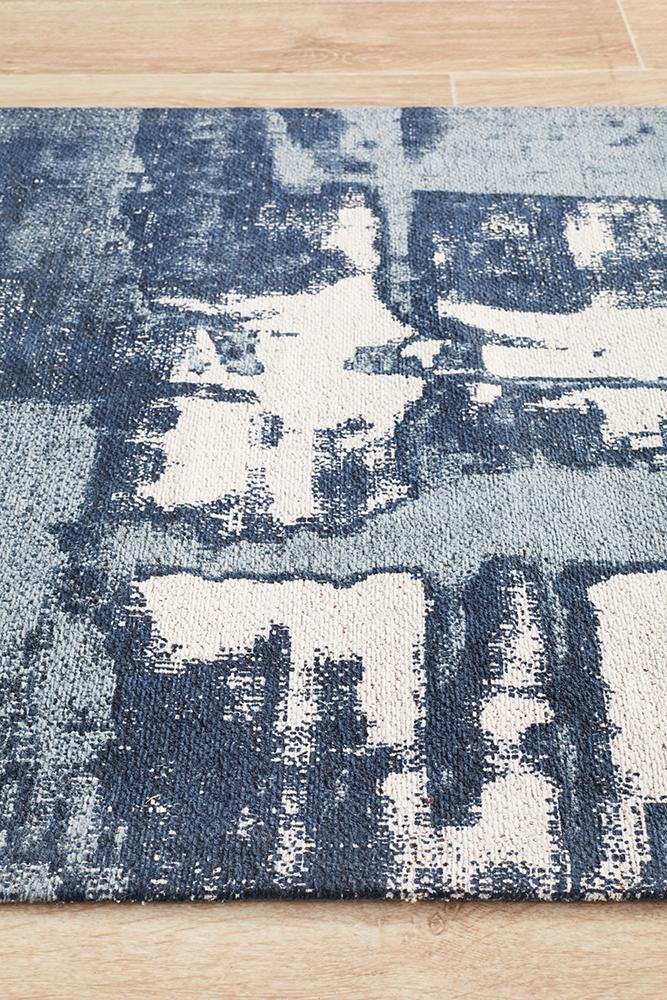 Magnolia 11 Denim Runner Rug - Floorsome - MODERN - MGN - 11 - DEN - 300X80 - MODERN